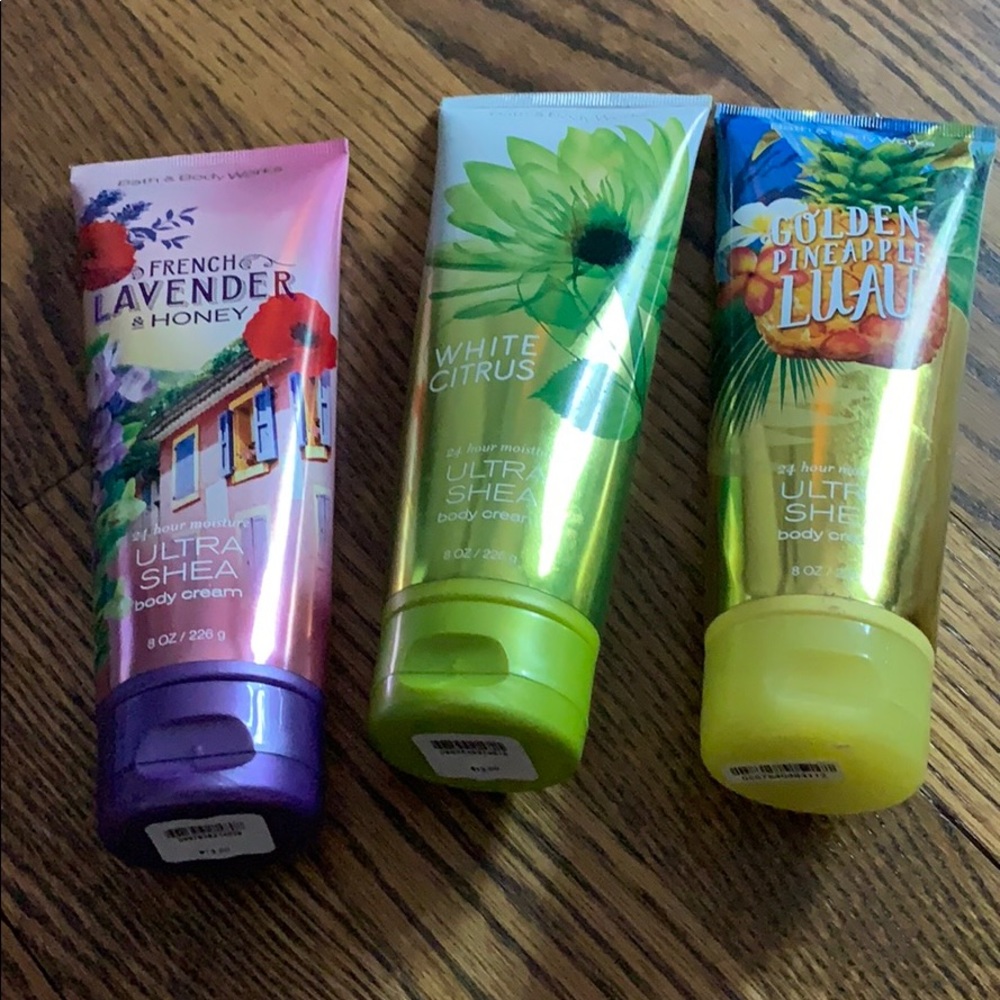 Bath and body ultra Shea cream